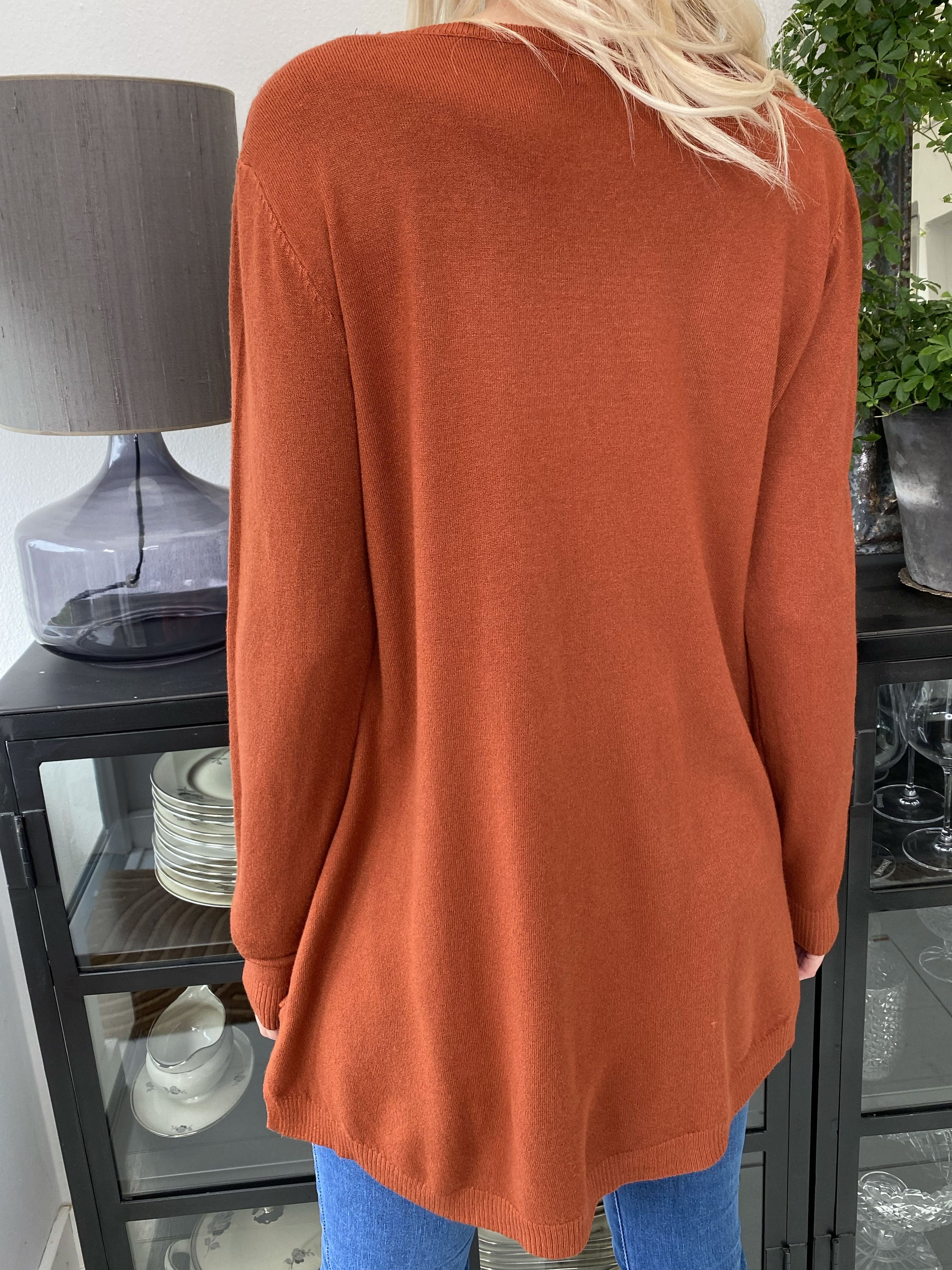 Vendela - Meget blød strikbluse med similisten